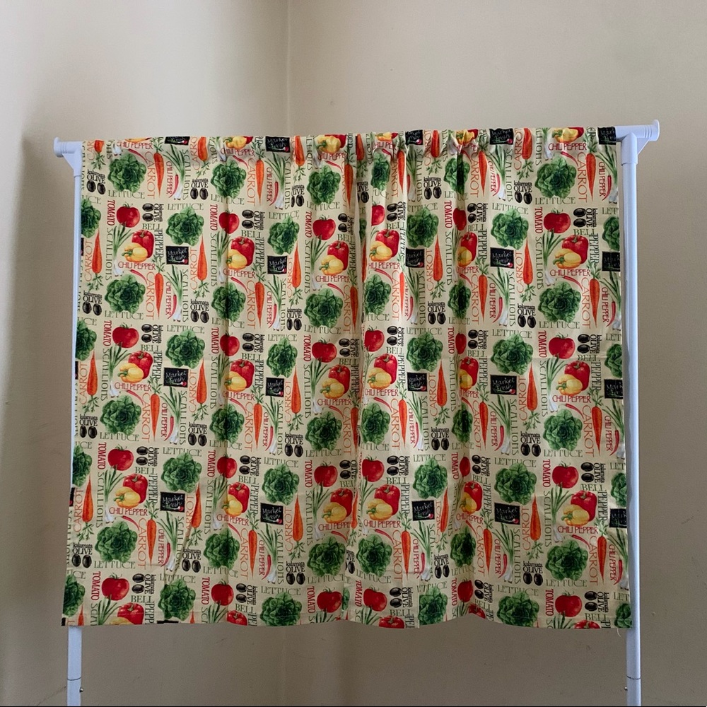 New Kitchen Tiers Curtain